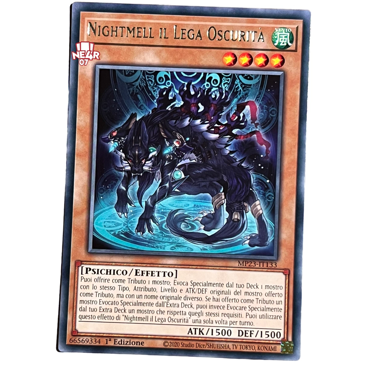 Yu Gi Oh Ita mp23-it133 Rare Nightmell The Alloy Silent The Dark Bonder