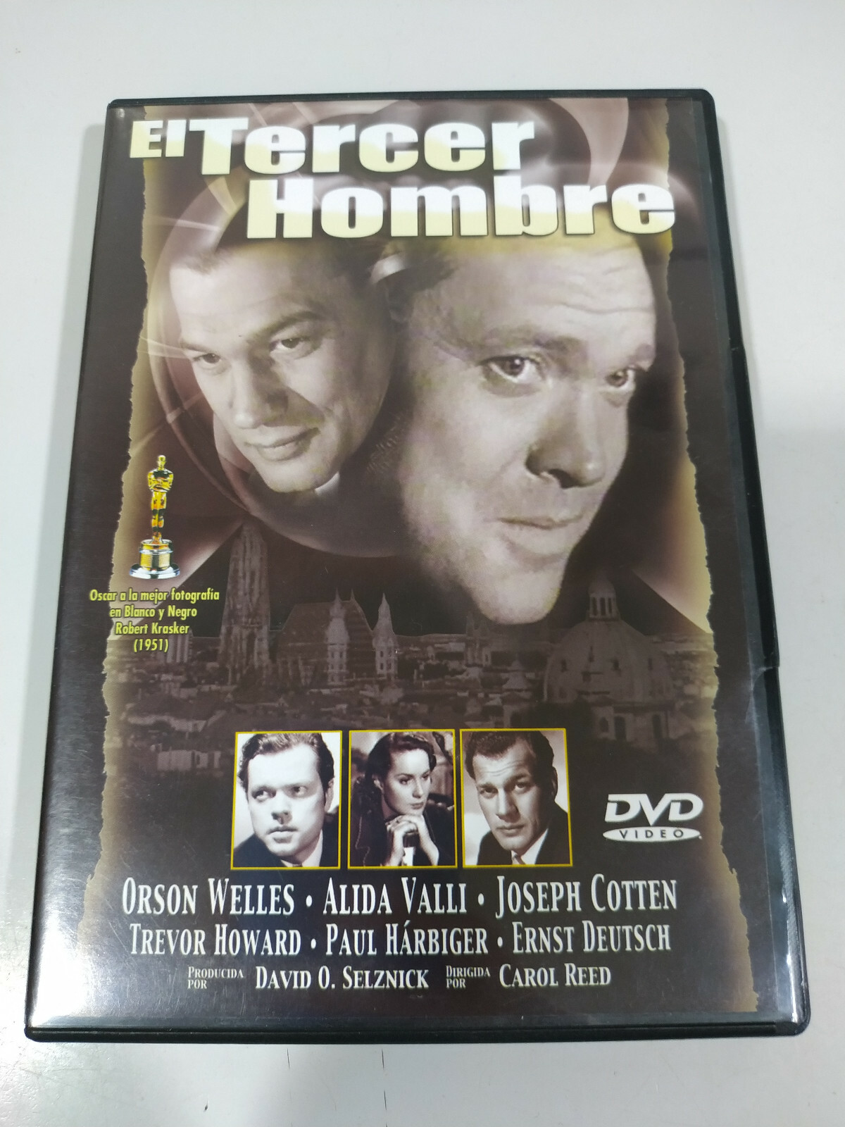 The Third Hombre Carol Reed Orson Welles - DVD Español Ingles Region All