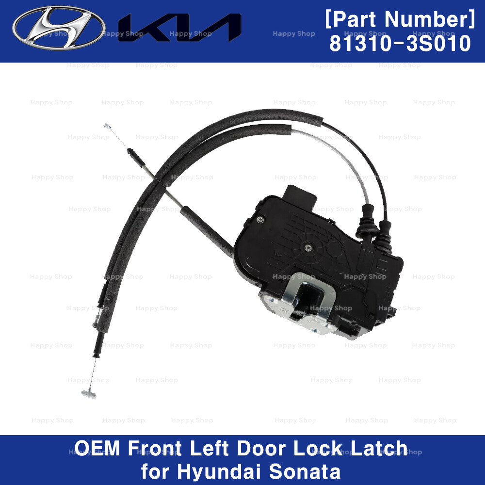 813103S010 Genuine OEM Door Lock Latch Assy Front Left for Hyundai