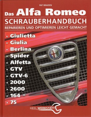 Alfa Romeo Schrauberhandbuch Reparaturanleitung/Handbuch/Wartung/Reparatur-Buch