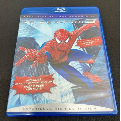 Marvel Spider-Man 3 Exclusive Blu-Ray Bonus Disc, Exclusive Promo Disc Not Movie