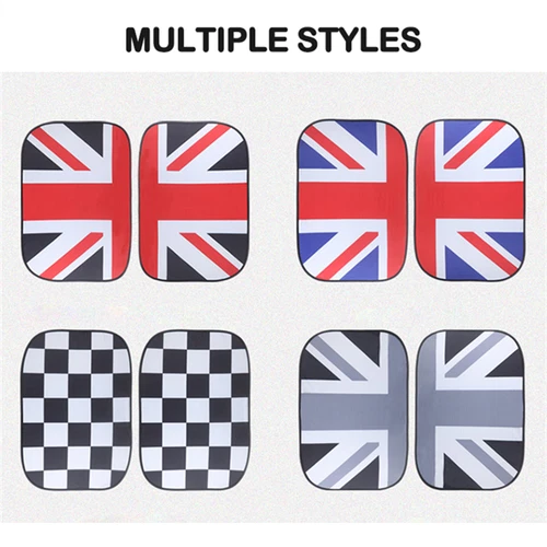 2x For MINI Cooper R54/R55/R56/R60/F55/F56 Sunroof Sun Shade Foldable Roof Cover - Picture 9 of 31