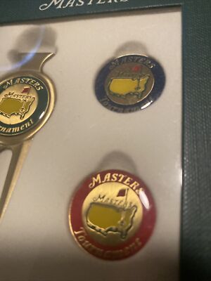 Set 3 Pièces Masters Divot Tool + Chapeau - Masters 2008, Neuf Avec étiquettes