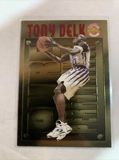 TONY DELK 1996 SCORE BOARD AUTO PURE PERFORMANCE GOLD #PP20 ROOKIE KENTUCKY