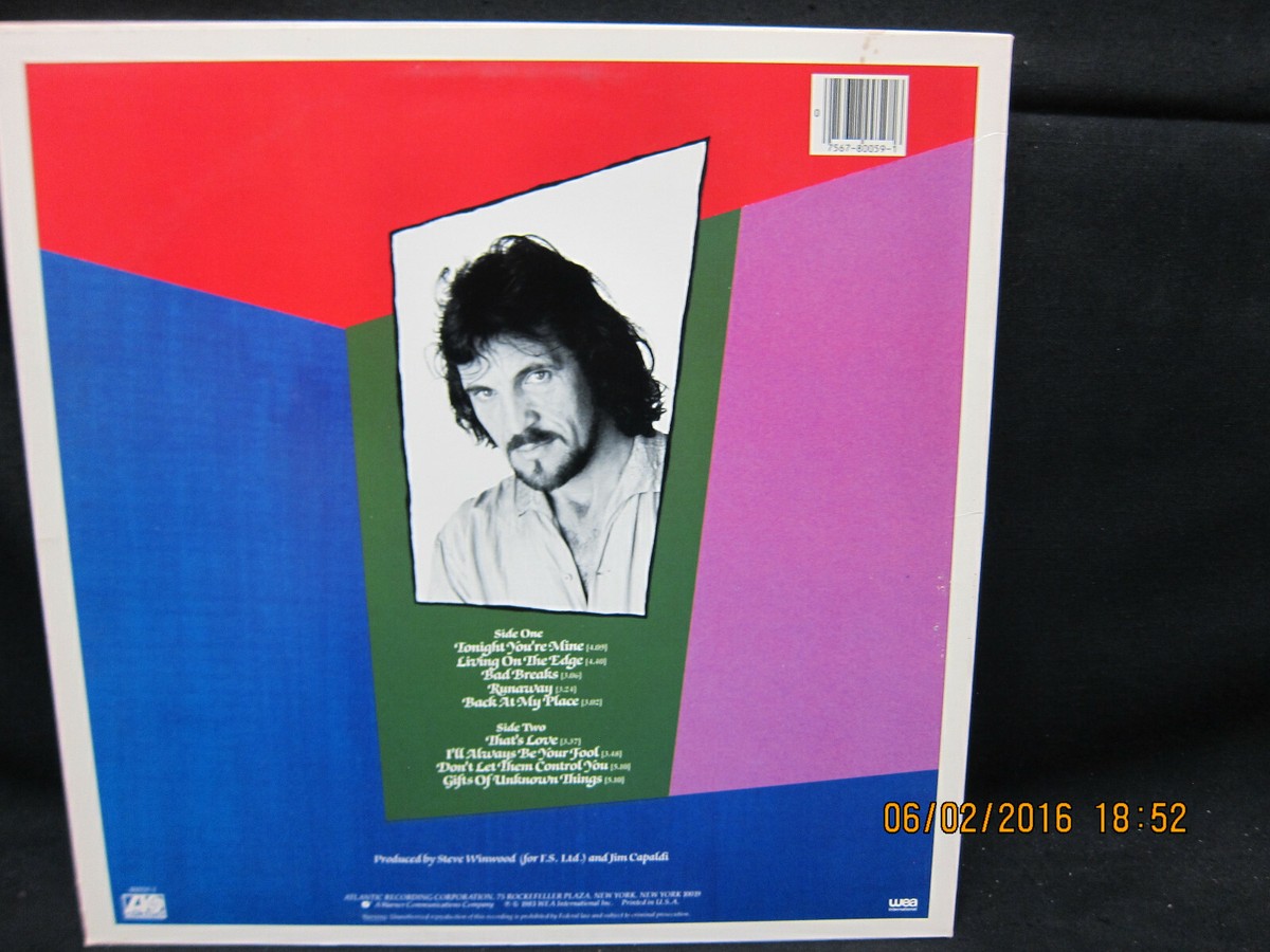 Jim Capaldi - Fierce Heart - Atlantic Records 1983 | eBay