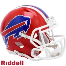 *SALE* BUFFALO BILLS 1987-2001 THROWBACK SPEED MINI NFL RIDDELL FOOTBALL HELMET!