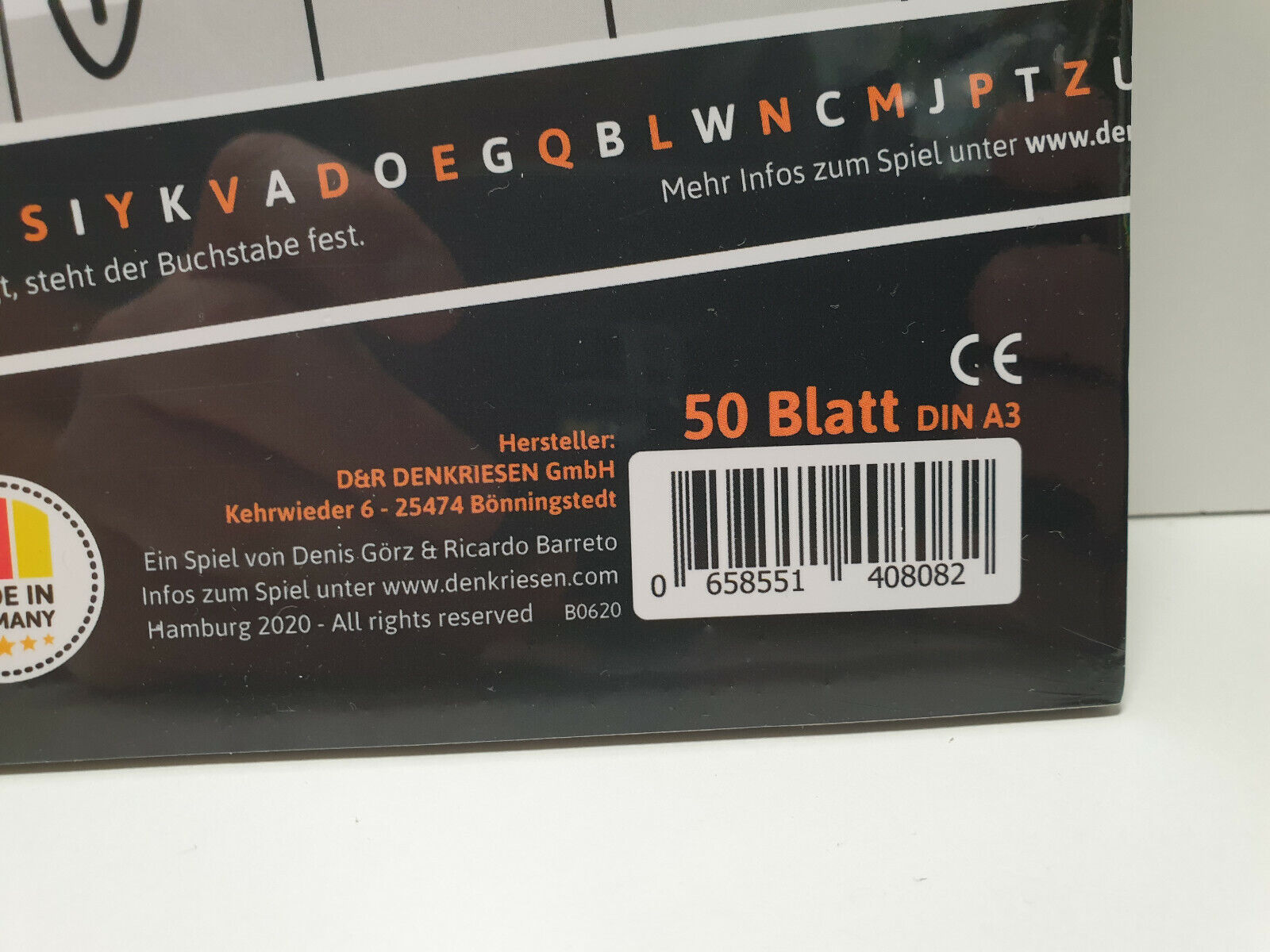 Thumbnail - Denkriesen Stadt Land Vollpfosten Classic Edition Kinder-spiel