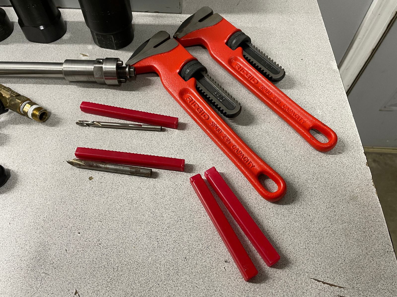 Used RIDGID 75992 RT3422 Tapping Tool w 3/4