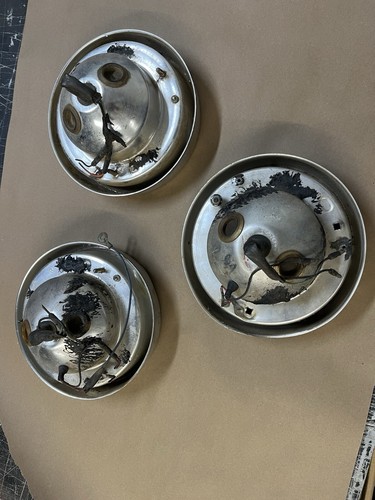 62 1962 Ford Galaxie Tail Light Housings & Lenses SAE-TSDB-62-AFD - Qty 3 OEM - Picture 7 of 7