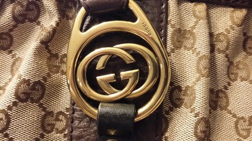 Authentic Gucci Monogram Large Tote Bag - Picture 4 of 12