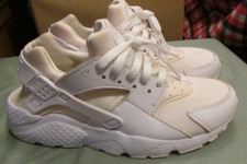 Kids Nike Huarache White Sneakers Size 6.5 Youth