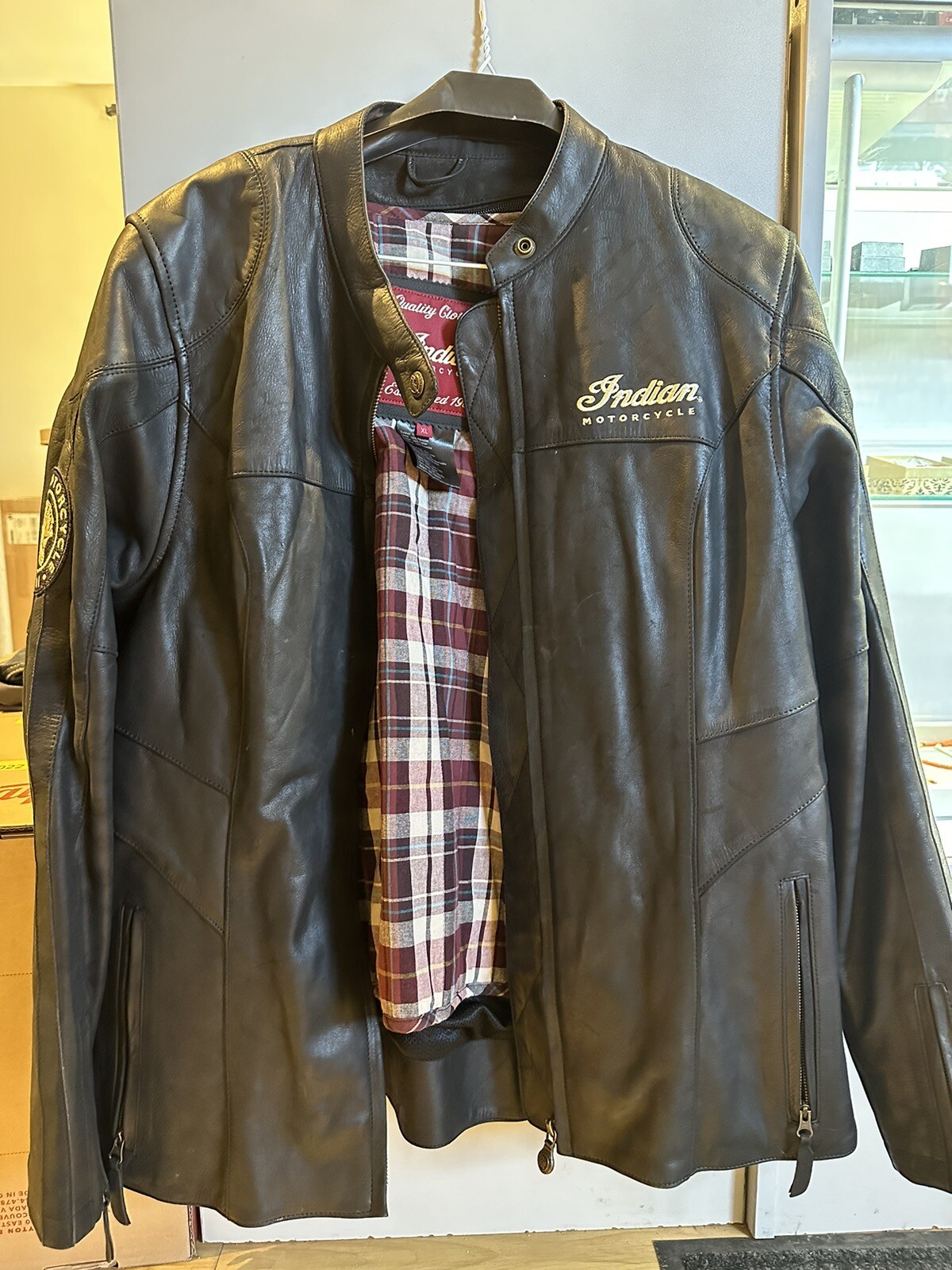 Ladies Indian Motorcycle Riding Jacket Gem