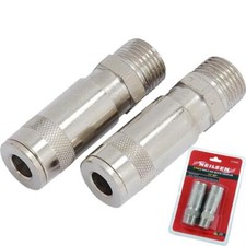 Neilsen 2 St&uuml;ck Luftleitung Armaturen Schlauch Kompressor Kupplung Verbinder 1/2" BSP Stecker