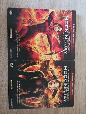 Die Tribute von Panem Mockingjay Teil 1+2 - Fan Edition - DVD 