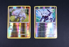 Dialga LV.68 Machoke LV.39 Reverse Holo 1/130 Diamond and Pearl Pokemon Card