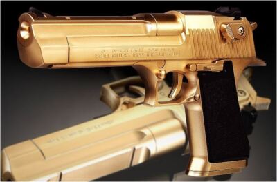 PUBG Academy Desert Eagle Gold Special Desert Eagle 50 Silver Airsoft 6mm geL