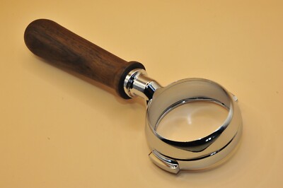 Bodenloser Siebträger 58mm, Nussbaum, E61 ECM, BFC, Rocket, Lelit, Rancilio...