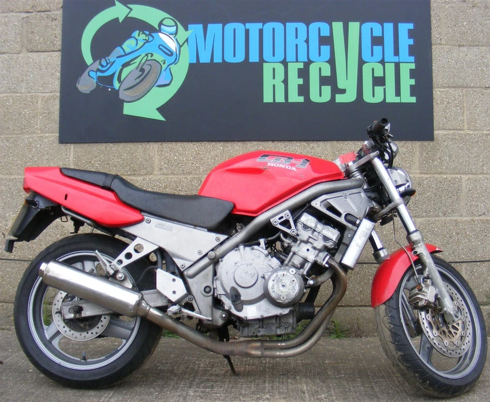 Honda CB-1 Brackets Front Upper 1989 1990 NC27 CB1 CB400F A809 - Imagem 4 de 4