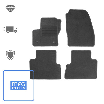 Fussmatten für Ford C-Max II Bj. 2010-2012 ANTHRAZIT Fußmatten Autoteppiche