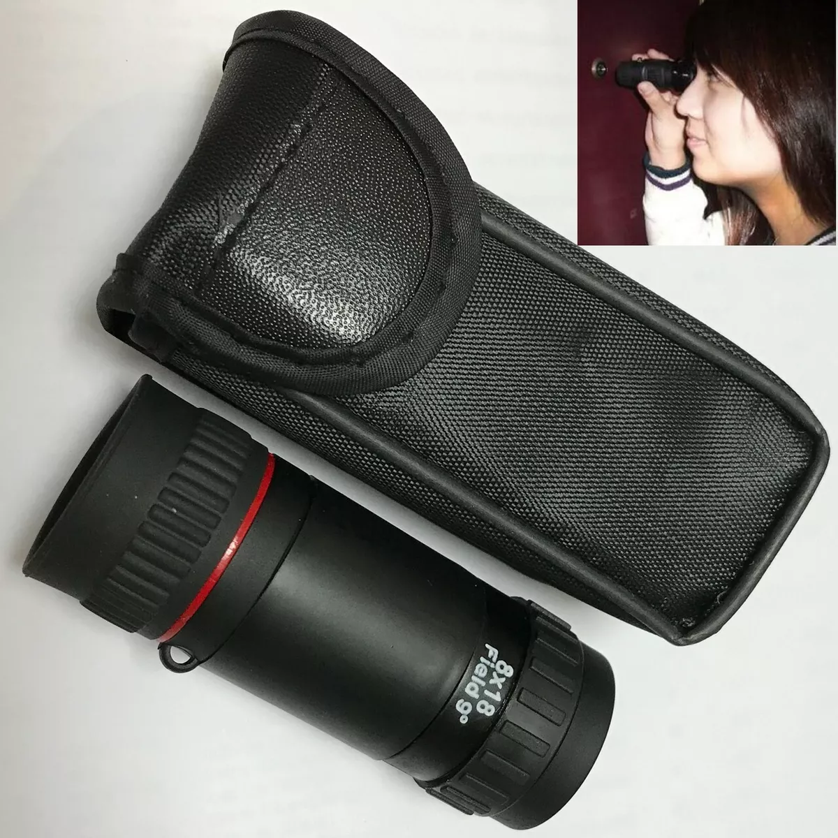 Reverse hotsell peephole camera