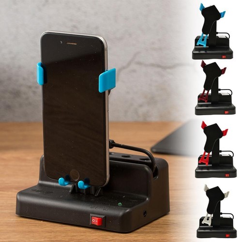 Agitateur Automatique Téléphone Portable - Balançoire Compteur De Pas Podomètre (Rouge Foncé)