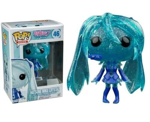 FUNKO POP ROCKS VOCALOID #46 HATSUNE MIKU CRYSTAL VAULTED VINYL FIGURE 🚨 - Photo 1 sur 11