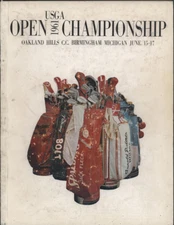 1961 U.S. OPEN Golf Championship Program