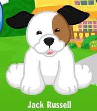 Webkinz Classic Jack Russell - hm168 - Virtual Adoption Code Only