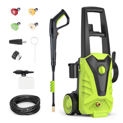#ad Pressure Washer Upgraded 2100PSI 26quot; Tall 4 Quick Connect NozzlesInlet Ho... $212.84