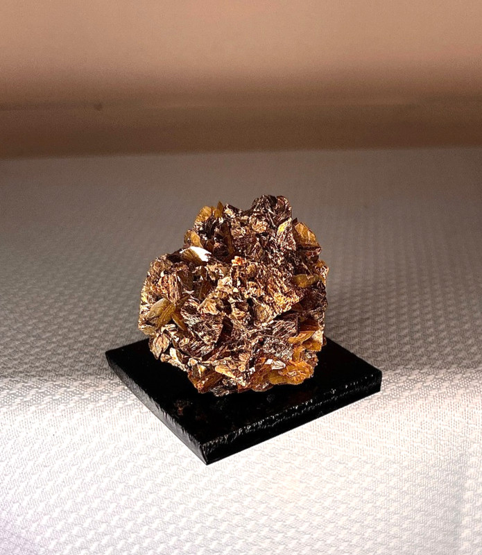 ch#304 Siderite Crystals w/ Chalcopyrite Kaiwu Mine Hazhang Co Ghizhou Prov 214g