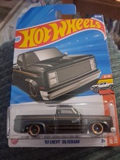2025 Hot Wheels '83 CHEVY SILVERADO 157 Hot Trucks 9/10 International Card
