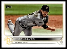 2022 Topps JT Brubaker Pittsburgh Pirates #556