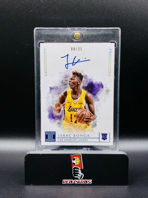 Panini Impeccable Basketball 2018-19 Isaac Bonga /25 Auto