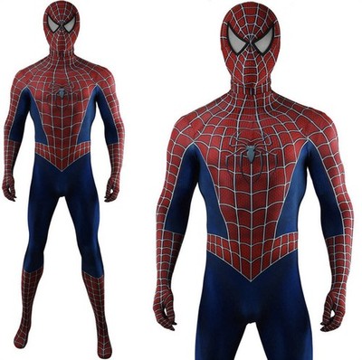 Erwachsene Kinder Spiderman Kostüm Karneval Marvel Overall Spielanzug Cosplay DE