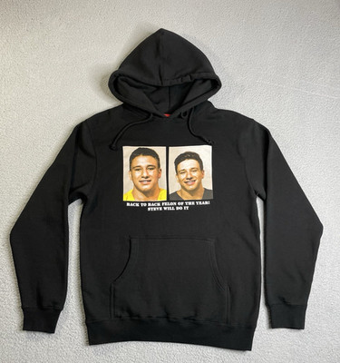 Full Send Nelk Boys Hoodie Back to Felon of the Year Steve Will Do It Mugshot