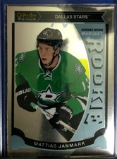 2015 O - Pee - Chee Platinum Marquee Rookies #M17 Mattias Janmark - Dallas Stars