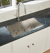 Ruvati 30-inch Undermount Stainless Steel Kitchen Sink Single Bowl   RVH7300