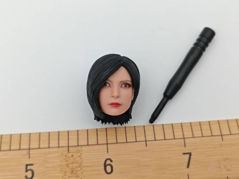 BROTOYS LR011 1/12 Scale Miss Wong Head Sculpt Model (Moveable Eyes)