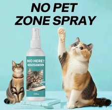 Pet Training Spray Cat Repelling Protector Natural Effective 12Ml Calming Traine