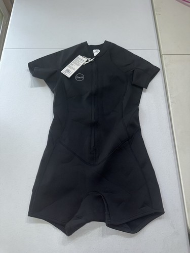 New O'Neill Women's US 14 Black Bahia Short Sleeve Spring Wetsuit 2:1 NWT - Picture 1 of 15