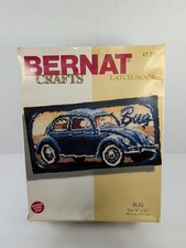  Missing Instructions Bernat KT 255 Latch Hook Kit Bug 16  X 32  Spinrite Inc