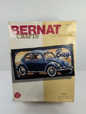 *Missing Instructions* Bernat KT 255 Latch Hook Kit Bug 16” X 32” Spinrite Inc