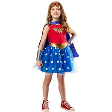 DC's Wonder Women Costume , Girls' Size 6/6X