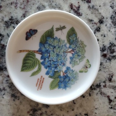 Portmeirion Botanic Garden Lid Coaster Hydrangea Macrophylla trinket dish