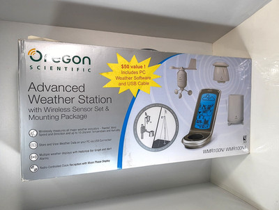Oregon Scientific WMR100NA Professional Wireless Weather Station W/USB &Adapter