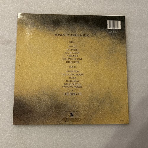 ECHO & THE BUNNYMEN - Songs To learn & Sing LP 240 767-1 VG+/VG+ - Picture 2 of 6