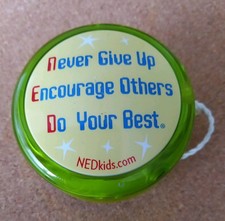 NED YoYo Sammlerstück "Gib niemals auf Ermutige andere, dein Bestes zu geben" Trixie 