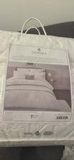 Dorma Winchester white Bedspread super king polycotton quilted. Rrp 185