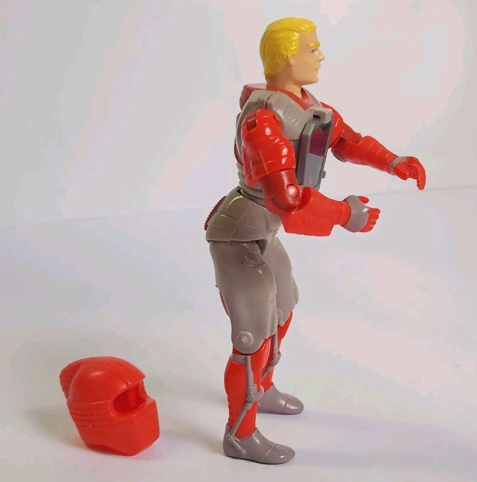 Casco de colección 1987 Hasbro Visionaries Witterquick holográfico placa de pecho guepardo Foto 3 de 4