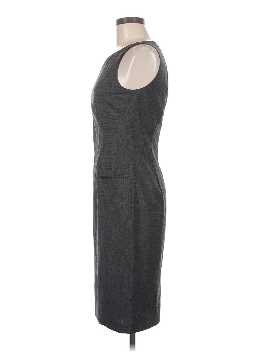 BOSS by HUGO BOSS Women Gray Cocktail Dress M View 4